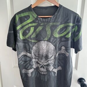 GUC Poison Graphic Tee - Black, Grey and Green. No tag. Measures L. 23” PTP